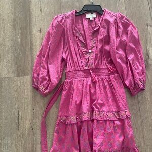 Cleobella pink dress